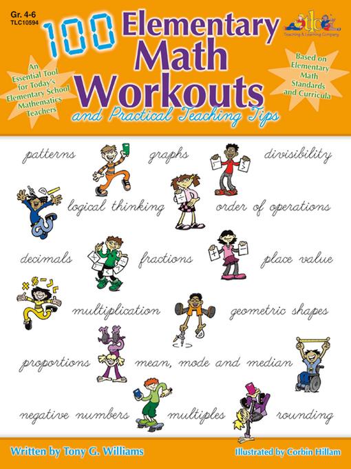 Title details for 100 Elementary Math Workouts by Tony G. Williams - Wait list